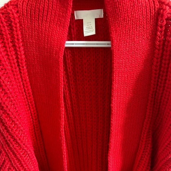 H&M red cardigan - Picture 2 of 7